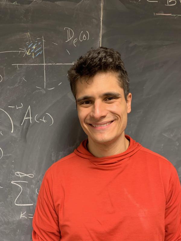 Nicholas Castillo OSU mathematics graduate student 